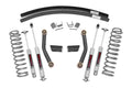 (fits) Jeep Cherokee Add XJ II Country Series Lift – | | New N3 3" 670XN2 1984–2001 Rough | Shocks Suspension Leaf Kit Release - Special Edition