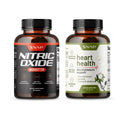 '+ Health Supplements 60 Booster Supplement Heart Nitric Capsules Snap 90 Oxide Bundle, and