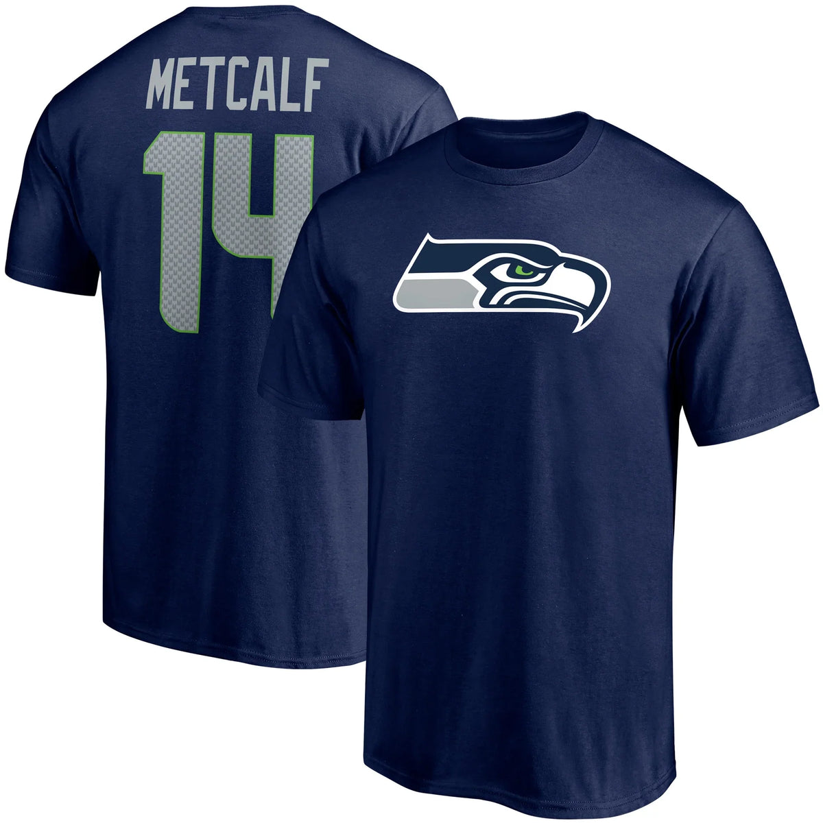 & Navy Metcalf Release Fanatics Icon Player New Branded College Seahawks Seattle T–Shirt Number Men's – Name DK - Special Edition