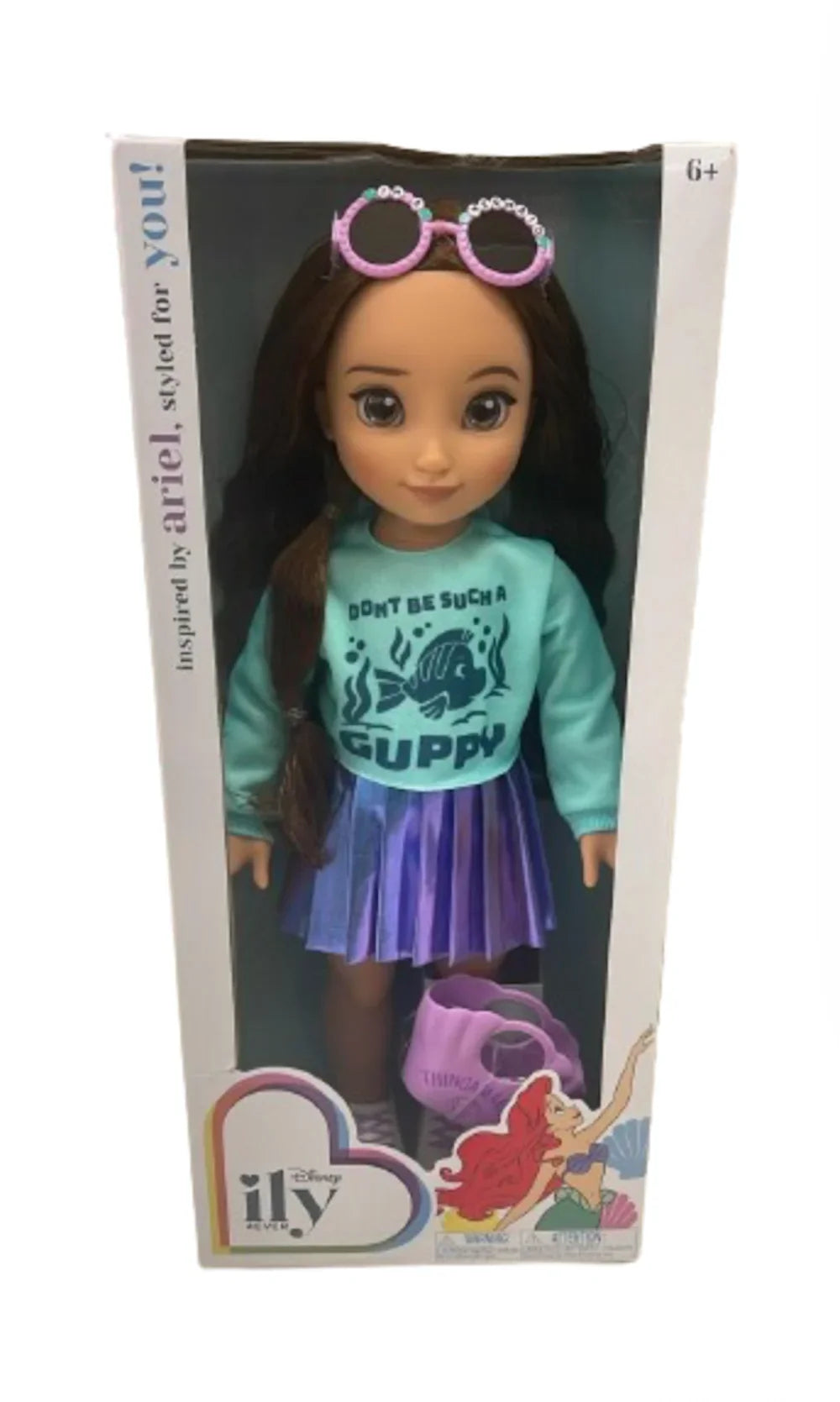 18" ily a Box Doll by 4EVER Disney Ariel Be Such New Inspired With Guppy Don't