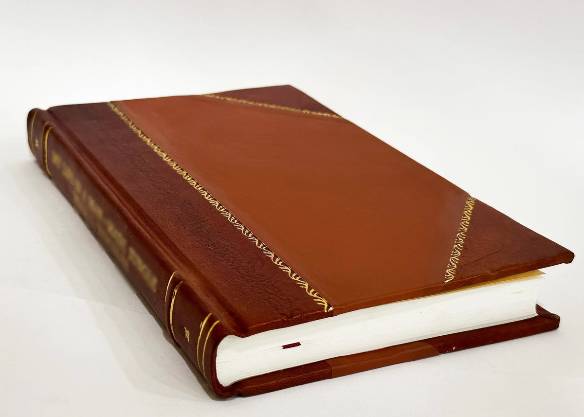 / An Rankell'S Bound] Barrett [Leather (1886) Wendell (1886) Remains: Novel American - Special Edition