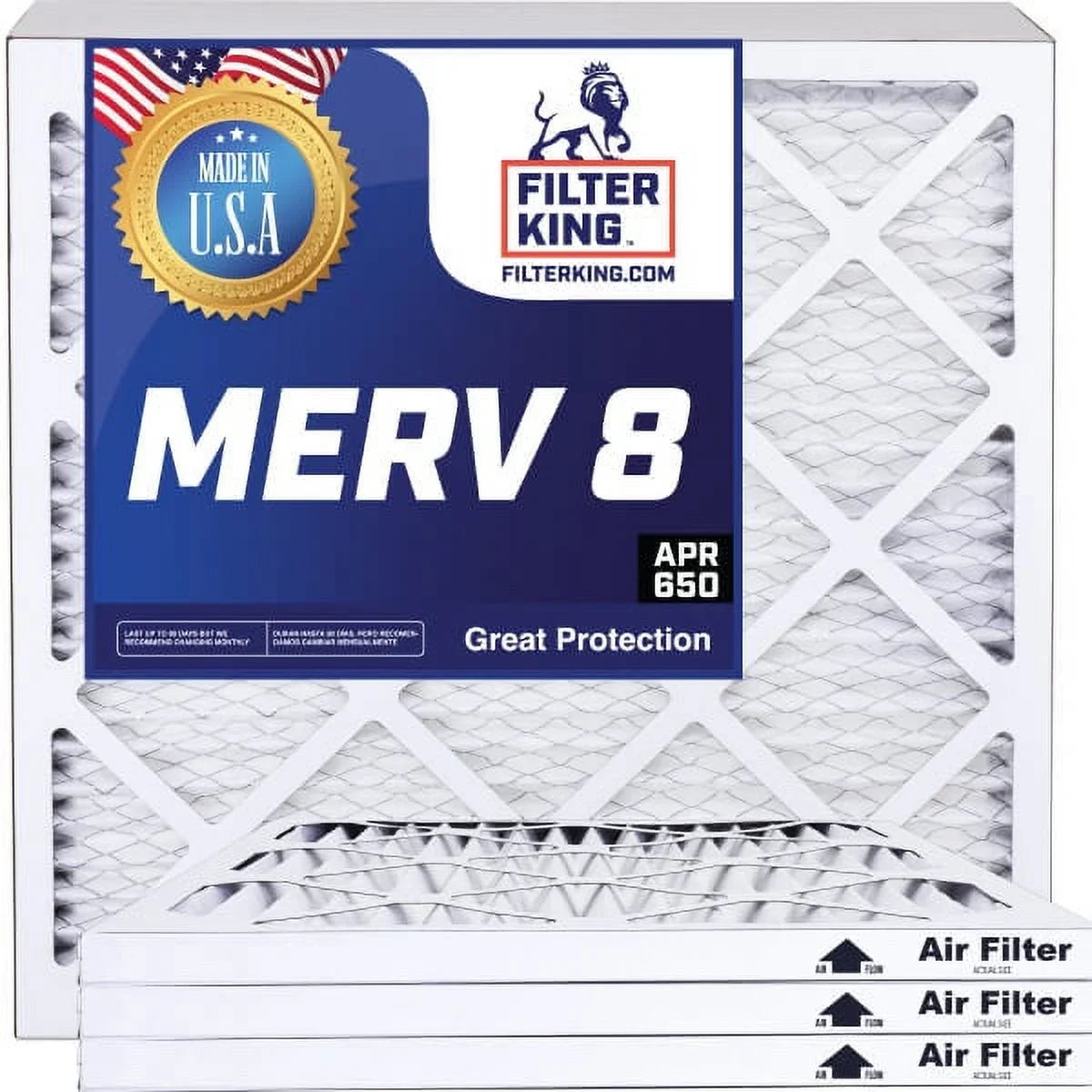 .75" Filters King Pleated Air Size: HVAC – Filter USA Release MADE | | Actual | x Filter 6 New IN x 54 | 8 4–PACK A/C Furnace 6x54x1a MERV - Special Edition