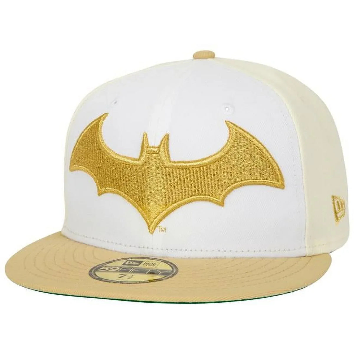 59Fifty Fitted Hat, & Logo 7.25 Gold Era Fitted White 862861–71–4fitte
