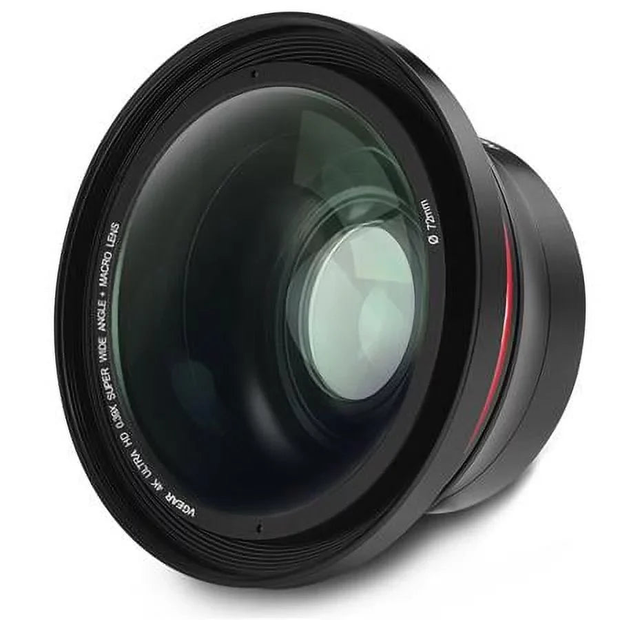 4K Super Wide Angle Lens Macro for Camcorder + 0.39x - Special Edition