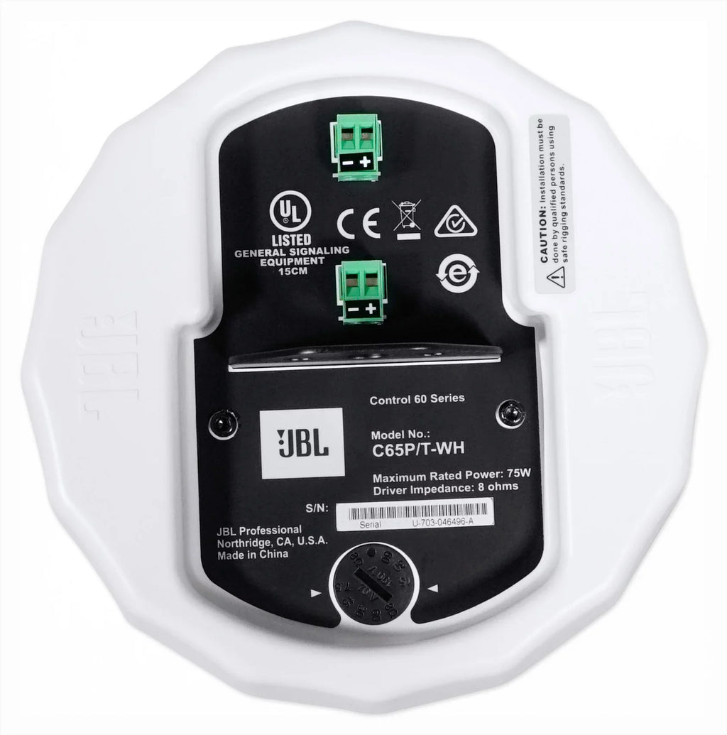 4–Zone JBL Commercial Source Pendant White Speakers Matrix Multi Amplifier+(6) - Special Edition