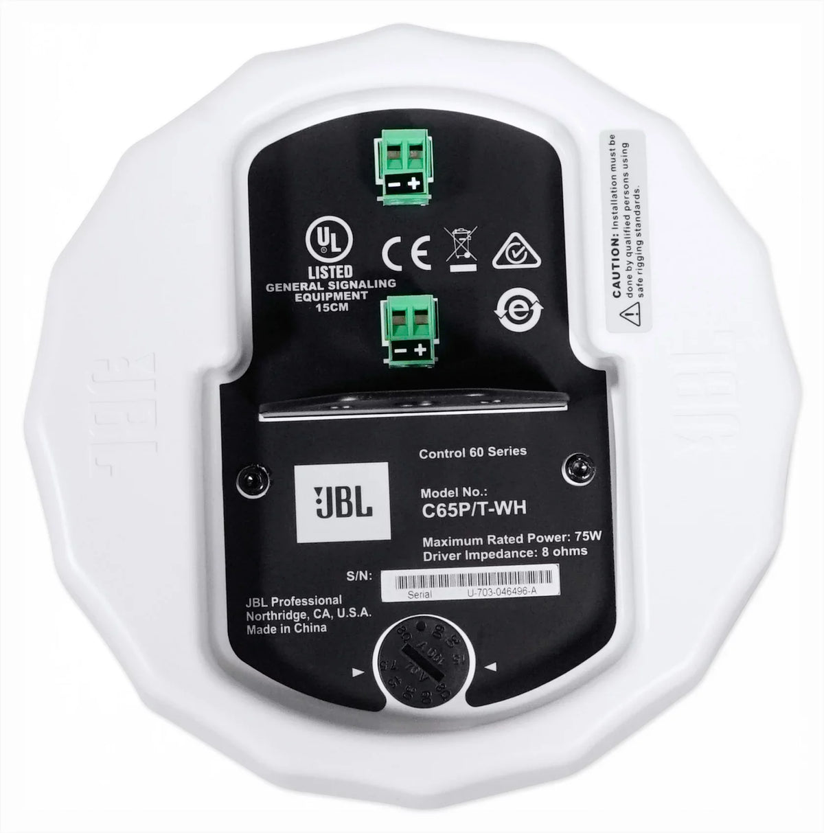 4–Zone JBL Commercial Source Pendant White Speakers Matrix Multi Amplifier+(6) - Special Edition