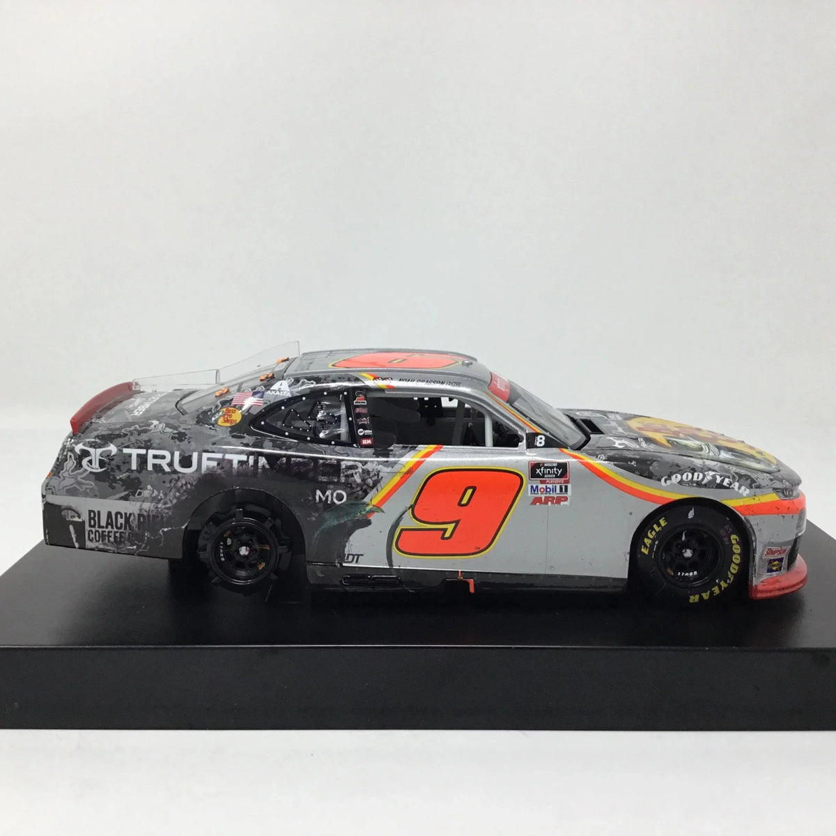 2021 Series Autographed Win 1:24 Coffee Bass Rifle Diecast Playoff Martinsville Xfinity Noah Gragson Pro/Truetimber/Black