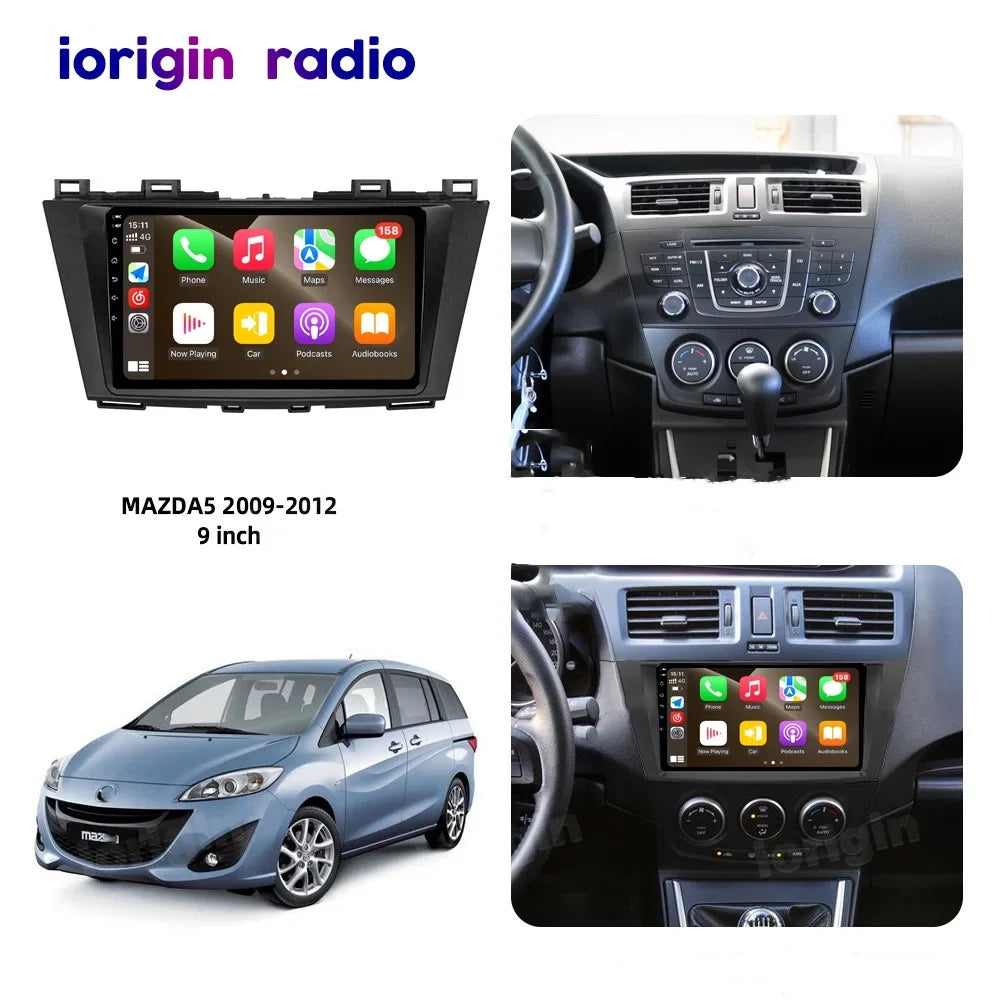 12 CarPlay 2010–2013 Radio Mazda GPS Release Stereo 2+32G+CAM 3 Player For New – Car Android