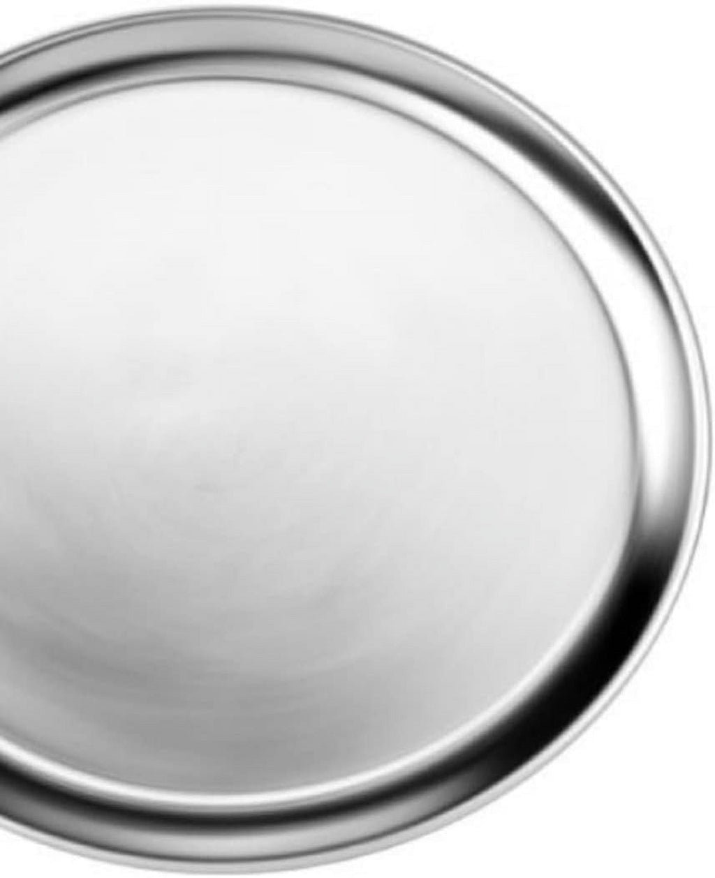 & Pan Round Pizzeria Tray Home Wide Tray of Bakeware Baking Aluminum Baking 11” Pan Set Tray Pizza Rim– Tray Pizza Pizza Restaurants Round TrueCraftware– 3 for Kitchen