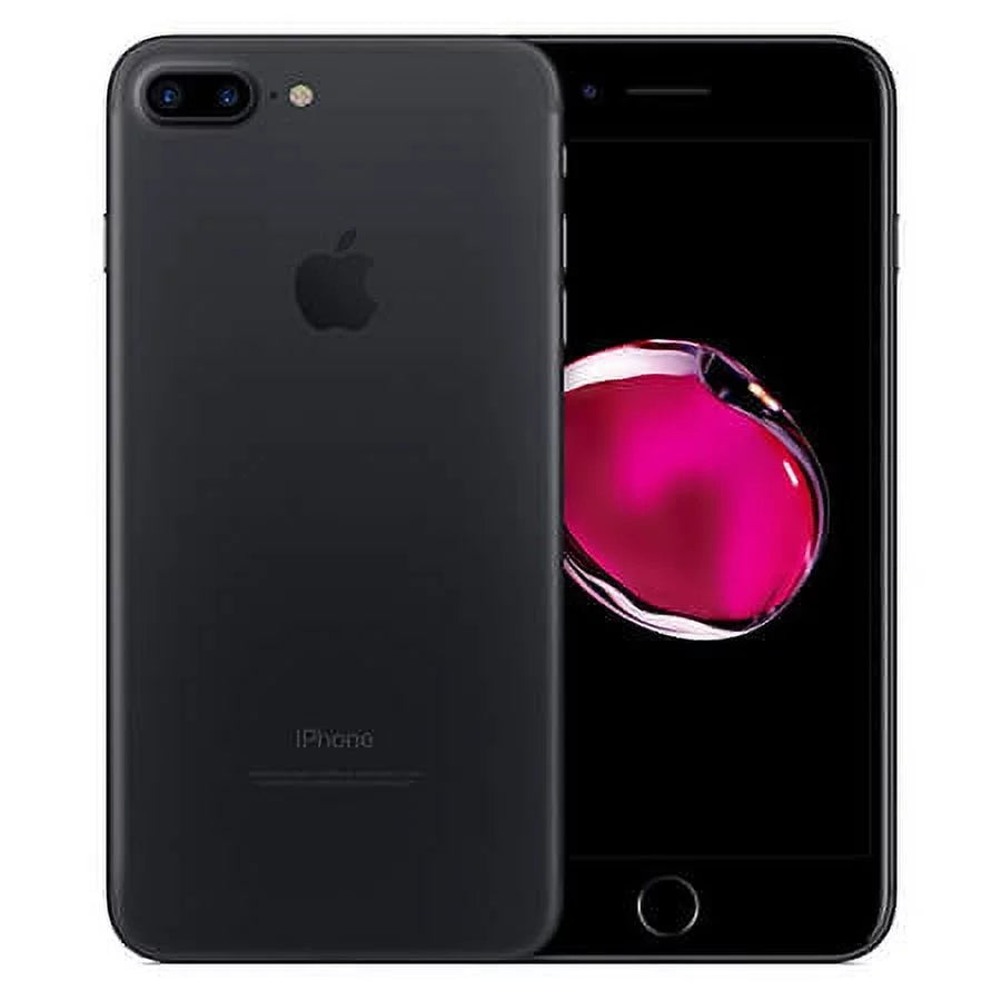 256GB Compatible) 7 Matte iPhone Fair) Pre–Owned – Black Unlocked A1784 Release (AT&T/T–Mobile GSM (Refurbished: Smartphone 5.5" New Apple Plus - Special Edition