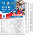 1200 4 & CLEAN Conditioner New AIRX Electrostatic by 1000, Pack FPR – Pleated Air 12x36x1 7 Air Release HVAC Made USA 12x36x1 Filter AIR. MPR Filters Comparable MERV to FILTERS Furnace WICKED 11 MPR Premium Filter - Special Edition