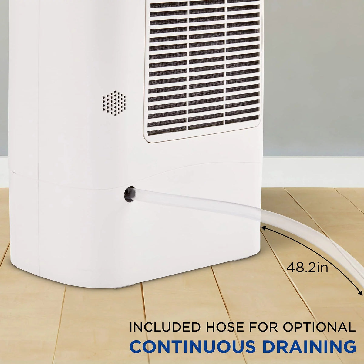 & Drain 19 Smartphone Wifi Pint, Hose Dehumidifier Sq/Ft, Ivation 410 Control W/