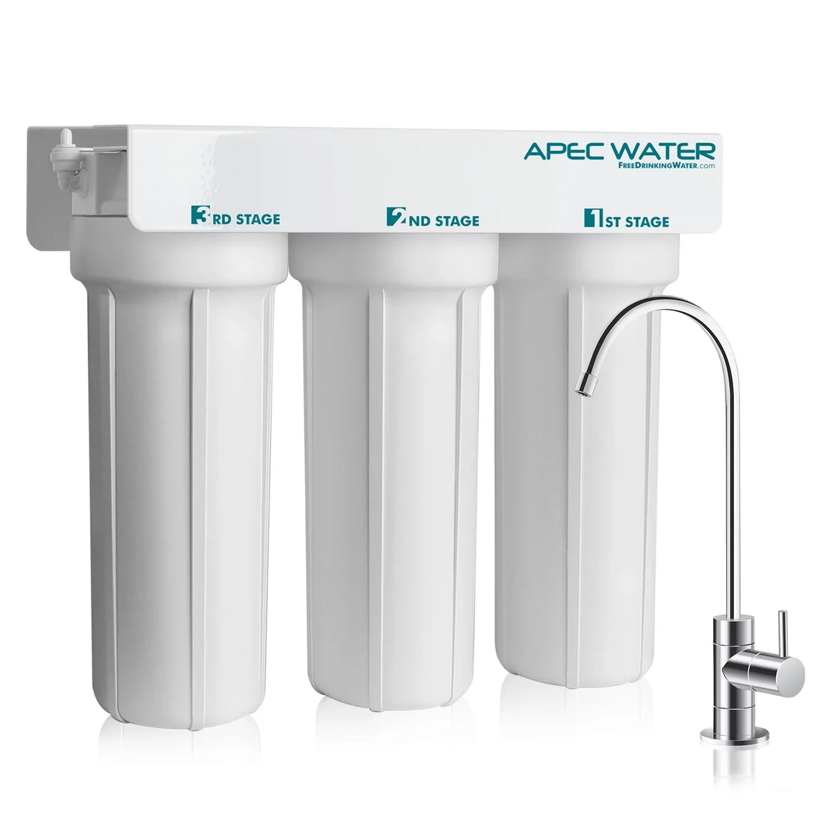 3 Capacity – Filtration APEC System Release Counter Under – Water (WFS–1000) Stage Super New - Special Edition