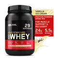 29 2 Powder, Release New Standard Gold Protein Nutrition, Whey Servings – Ice lb, Vanilla Cream, Optimum 100% - Special Edition