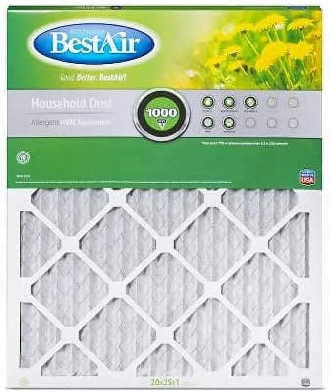 1" – 8 MERV BestAir Furnace 20x25x1 AC Filter - Special Edition