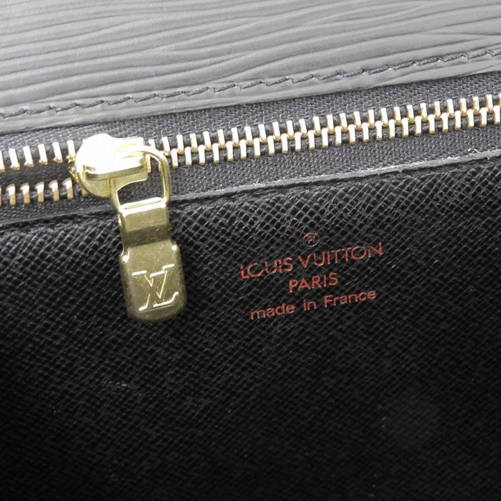 2WAY LOUIS Authenticated VUITTON Noir Louis Vuitton Bag Used Epi M52122 Monceau