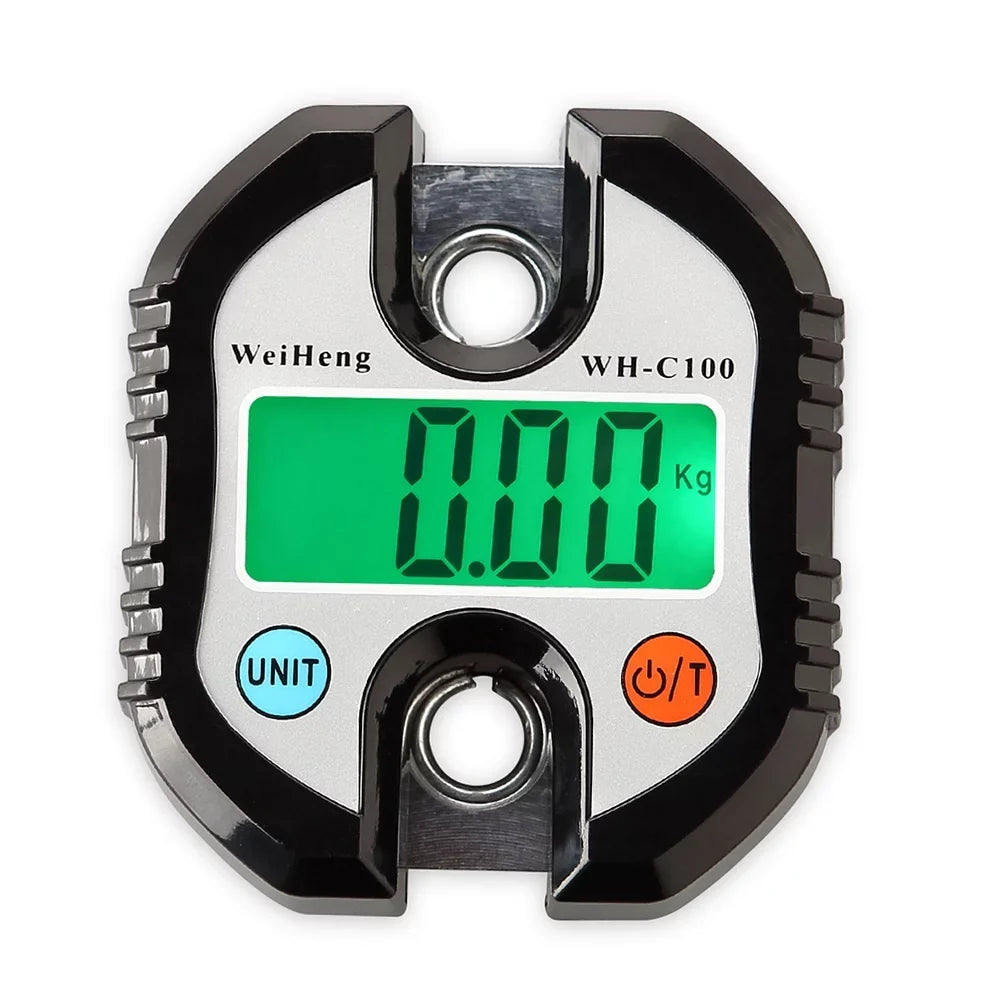 150kg Portable Hanging with Scale Digital and Scale Function Fish Scale Luggage Tracking WeiHeng Tare Scale Digital Double–