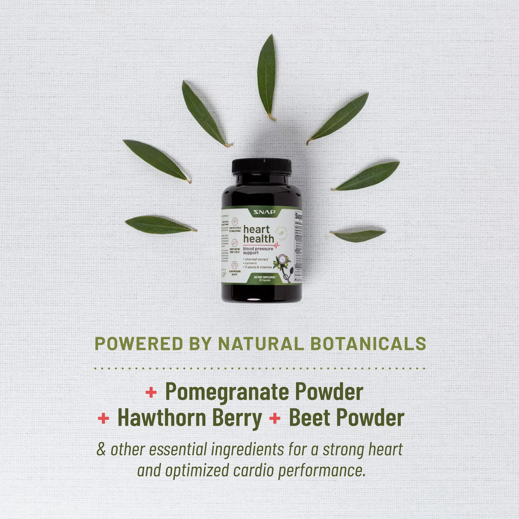'+ Health Supplements 60 Booster Supplement Heart Nitric Capsules Snap 90 Oxide Bundle, and