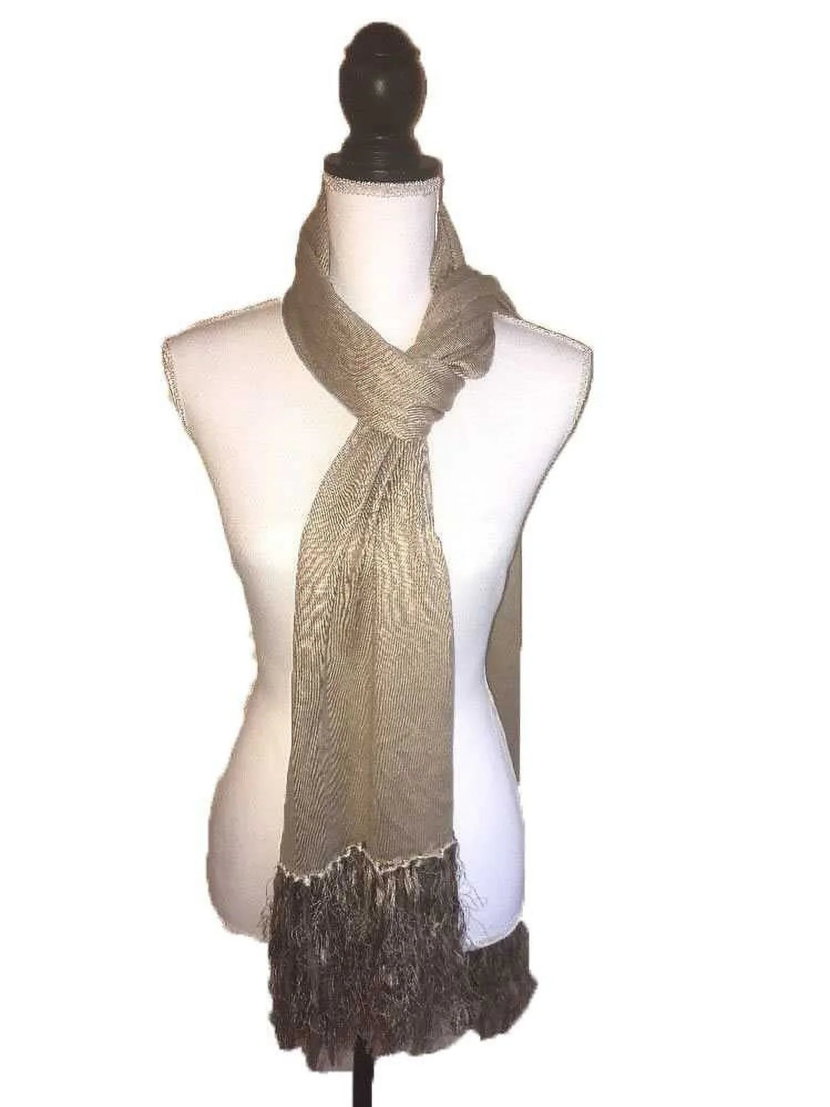 (Brown) Ralph Women’s New Lauren Release Fringe Scarf – Lauren