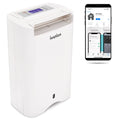 & Drain 19 Smartphone Wifi Pint, Hose Dehumidifier Sq/Ft, Ivation 410 Control W/