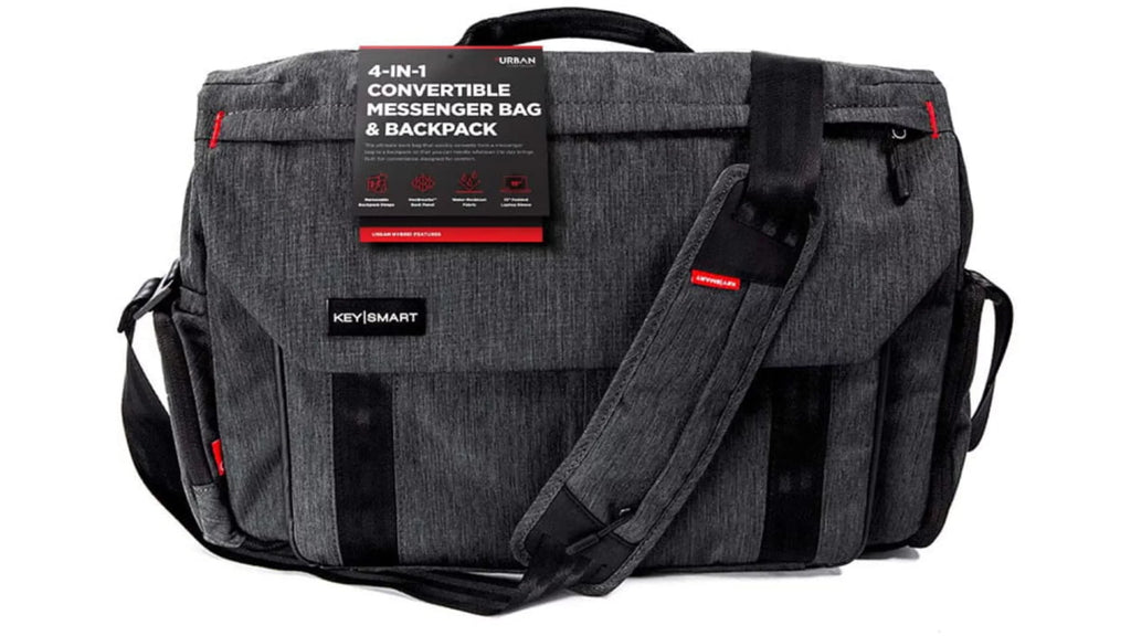 16" Urban Notebook, – 15" Case Black Hybrid for MacBook Union Release Apple New Pro, (Messenger/Briefcase/Backpack) KeySmart to Carrying