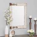 22" 30" x Serenad Mirror White Aspire by Wall Farmhouse