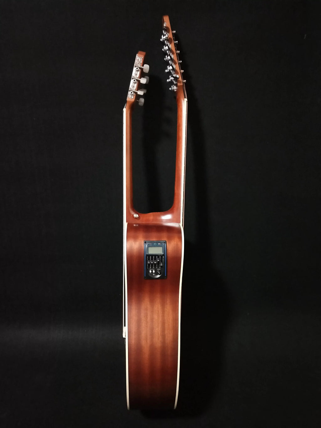2021 Guitar PT Double Acoustic Neck, Strings Double 12/6 Sided Sunset Busuyi