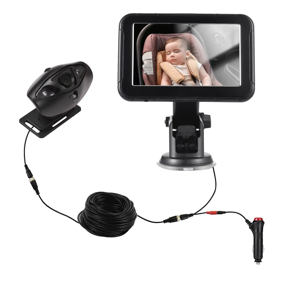 150° Mirror Dazzduo Car Vision View Seat 5 – Car Display Wide New Seat Baby Car Invigilator,Camera 5 Baby Seat Car Release Wide View Inch 5 Baby Inch Baby Monitor Camera Display Mirror Seat Rear Monitor 150°