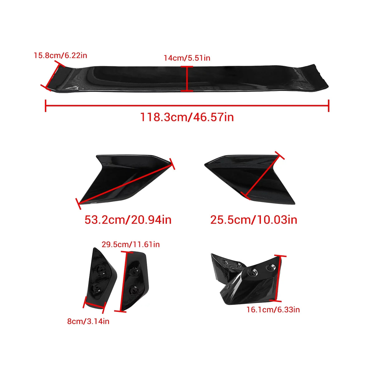 11th Trunk Spoiler Honda New Spoiler Tail – NINTE for Release Civic Hatchback Rear 2022–2024 Wing - Special Edition
