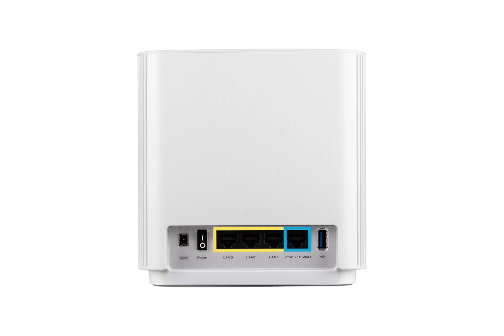 3 pack, System free 2.5G Mesh (XT8–WHITE)–2 network up sq.ft/6+rooms, Whole–Home security parental ZenWiFi 6 6.6Gbps, SSIDs, 5,500 – WiFi Tri–band life–time to Release and port AX controls, Coverage ASUS New