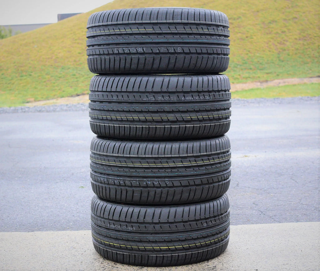 2012–18 Focus 2017–23 235/40R18 MuchoMacho XL 2 (TWO) Sport Civic 95Y Tires Cosmo Fits: 235/40ZR18 Titanium, Touring Pair Honda Performance Ford A/S of