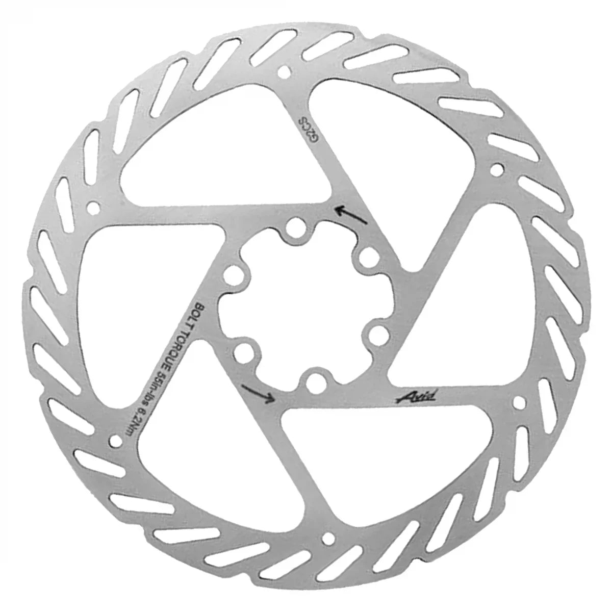 160mm, Avid – Brake 6–Bolt, Disc CleanSweep Rotor Silver G2