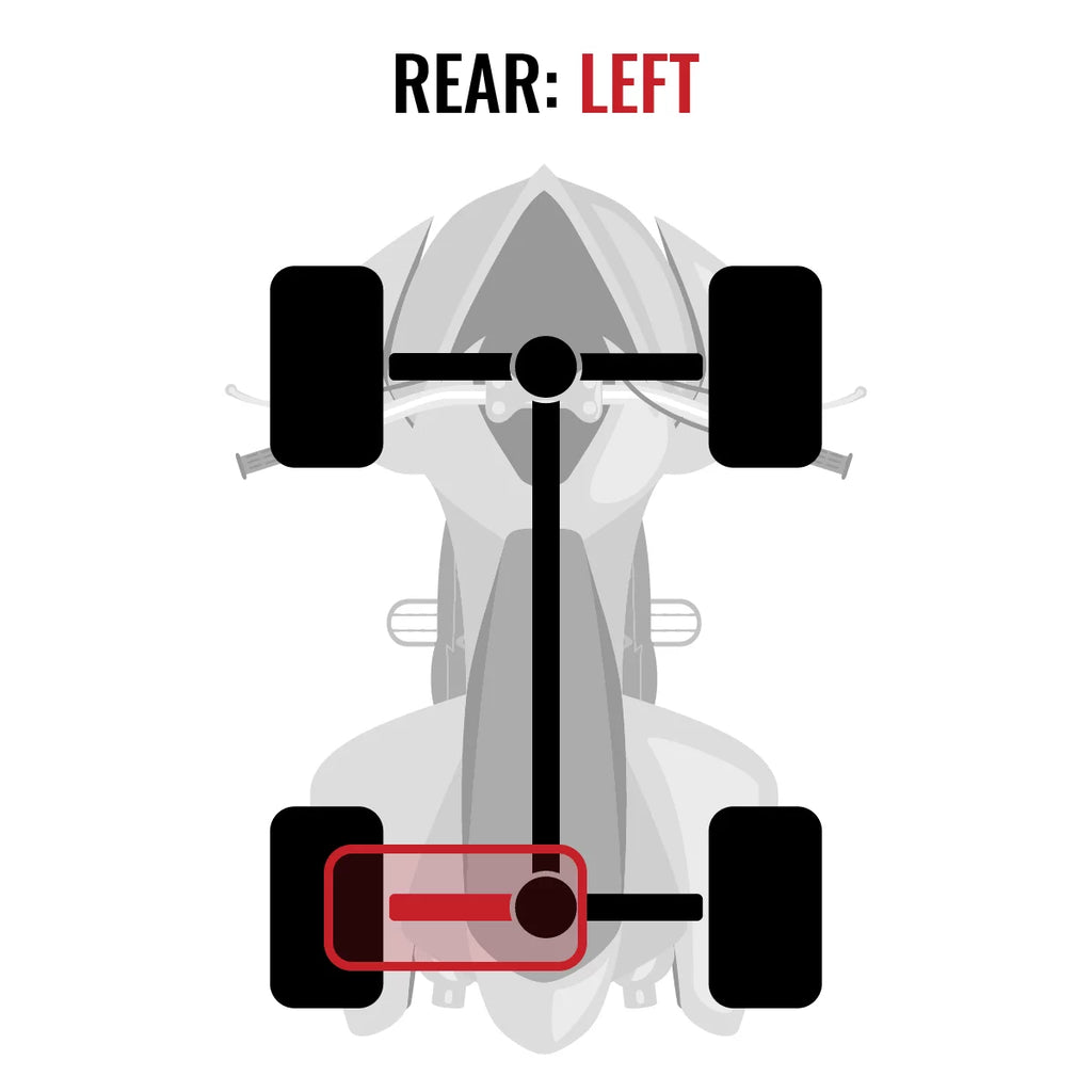2015 with compatible Axle XT DPS – 1000 Rear Can–Am – 4X4 XT Commander STD Left XT–P Sixity Release New