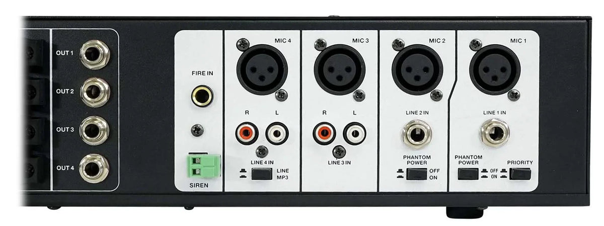 4–Zone JBL Commercial Source Pendant White Speakers Matrix Multi Amplifier+(6) - Special Edition