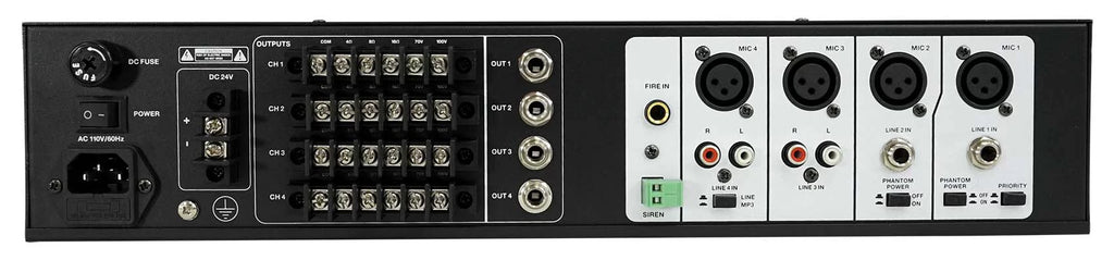 4–Zone JBL Commercial Source Pendant White Speakers Matrix Multi Amplifier+(6) - Special Edition