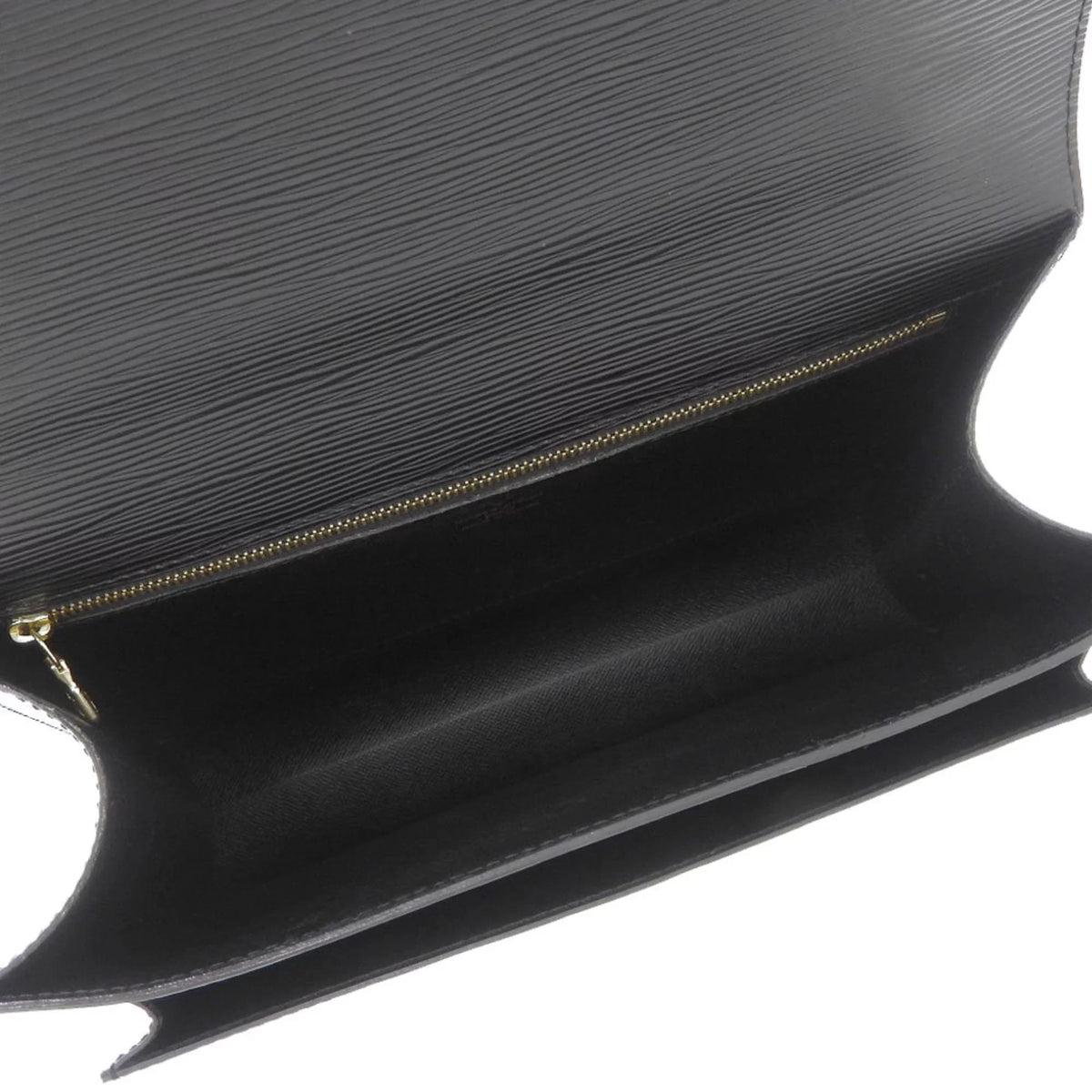2WAY LOUIS Authenticated VUITTON Noir Louis Vuitton Bag Used Epi M52122 Monceau