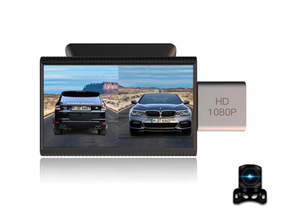 3.0 with Dual 1080P Lens Car Dash inch wifi Rear Bluetooth music Driving View GPS Recorder Video Android Monitor DVR 8.1 Remote FHD 4G Cam - Special Edition