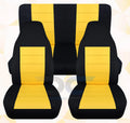 2003–2006 – Seat LJ T239–Designcovers Covers:Black Tone Compatible Jeep with Wrangler Two Yellow and Front&Rear Full Set
