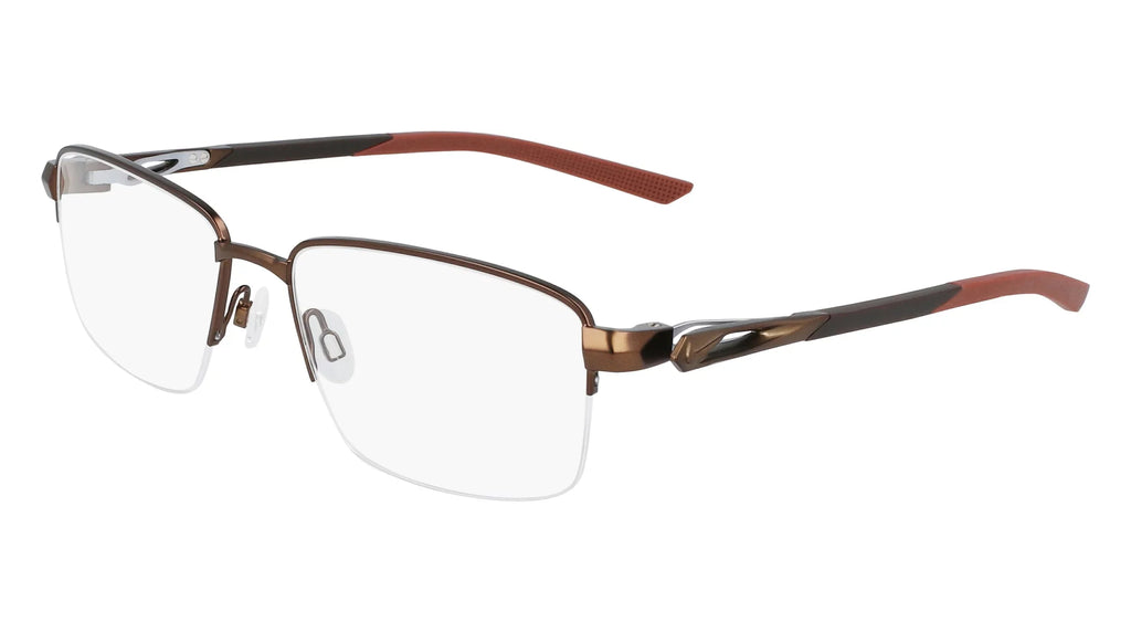 212 8141 Eyeglasses Release NIKE New Walnut Satin –