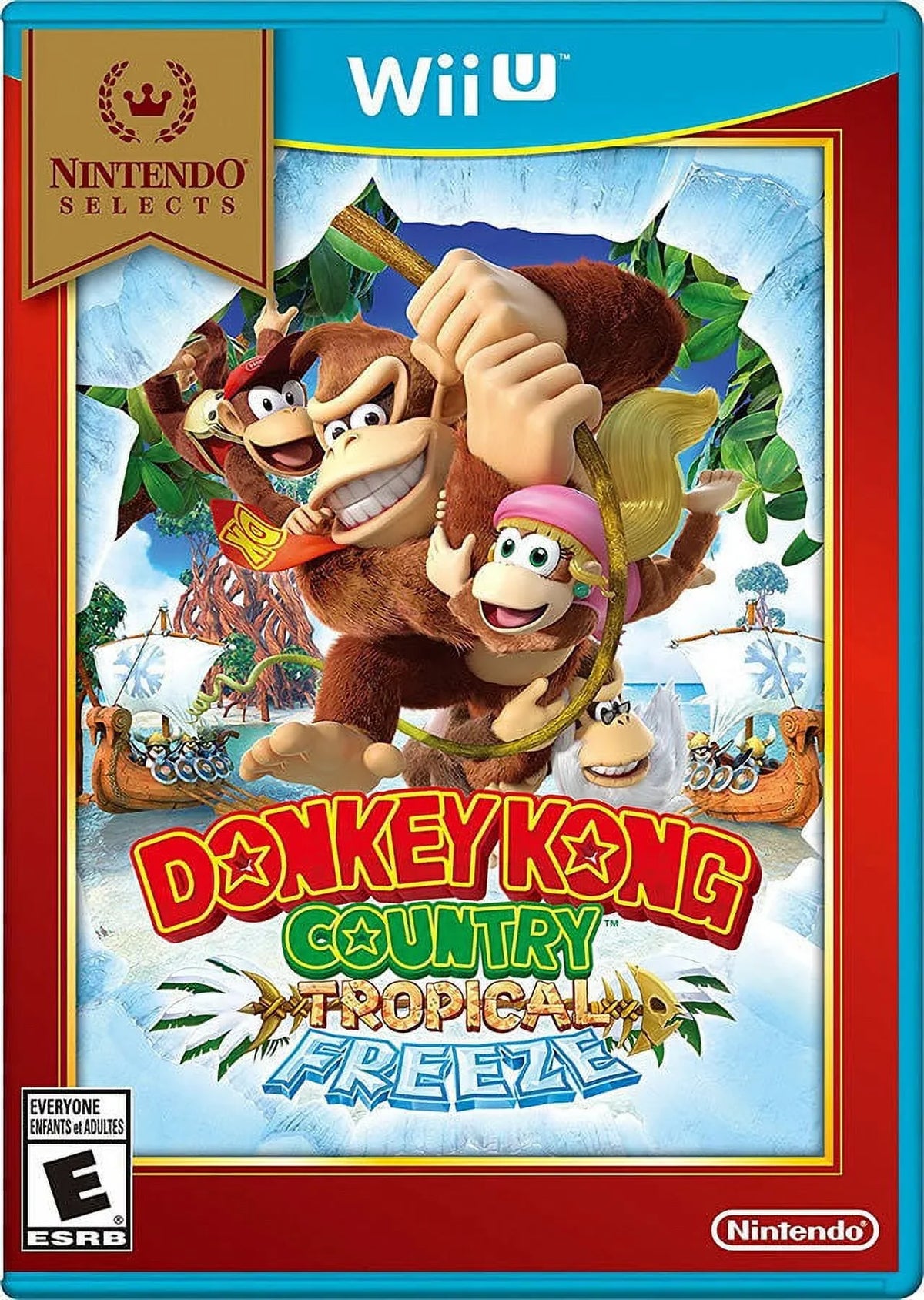 (Nintendo – New (Brand Freeze Wii–U Country: New Kong Donkey Tropical Release Selects) Factory–045496904241 - Special Edition