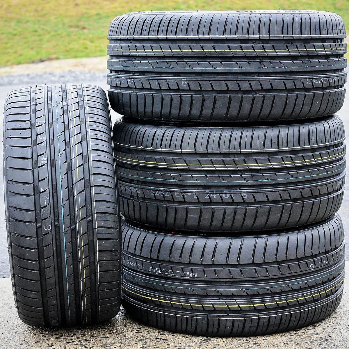 2012–18 Focus 2017–23 235/40R18 MuchoMacho XL 2 (TWO) Sport Civic 95Y Tires Cosmo Fits: 235/40ZR18 Titanium, Touring Pair Honda Performance Ford A/S of
