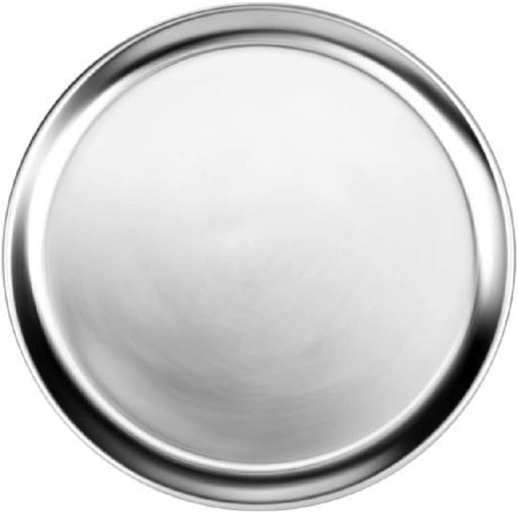 3 Set Tray Pan Pizzeria Round Tray Kitchen Home 19” for of Restaurants TrueCraftware– Pizza Aluminum Wide Round Pan Tray Baking Bakeware Baking Pizza & Rim– Pizza Tray - Special Edition