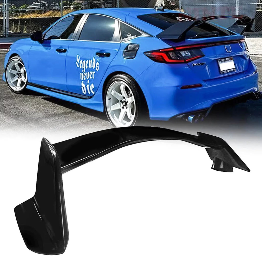 11th Trunk Spoiler Honda New Spoiler Tail – NINTE for Release Civic Hatchback Rear 2022–2024 Wing - Special Edition