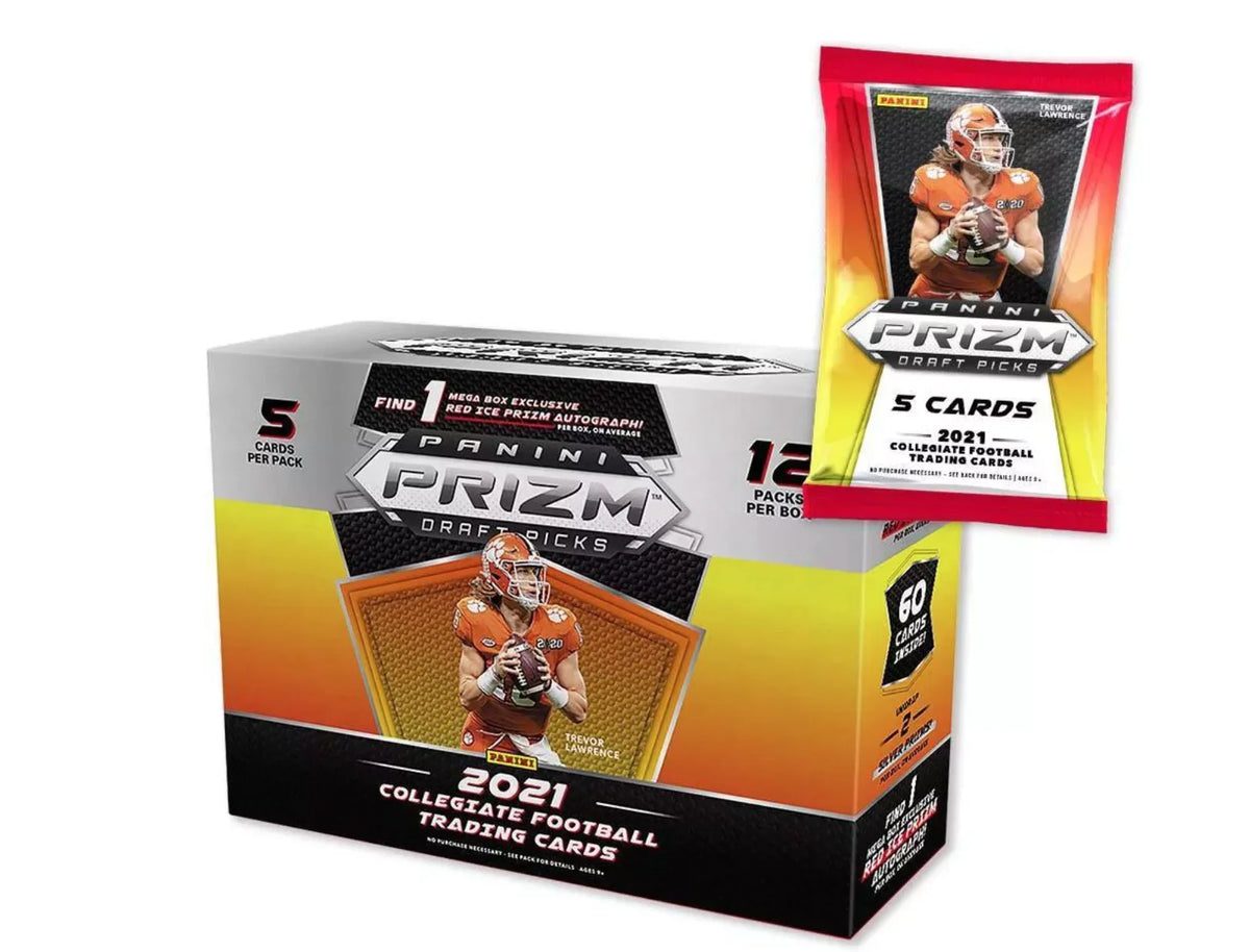 2021 Draft +1 Cards Panini Autograph Release – Prizm Trading 60 Cards– Collegiate Picks Football New - Special Edition