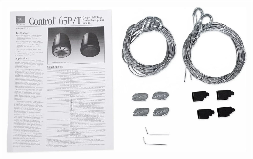 4–Zone JBL Commercial Source Pendant White Speakers Matrix Multi Amplifier+(6) - Special Edition