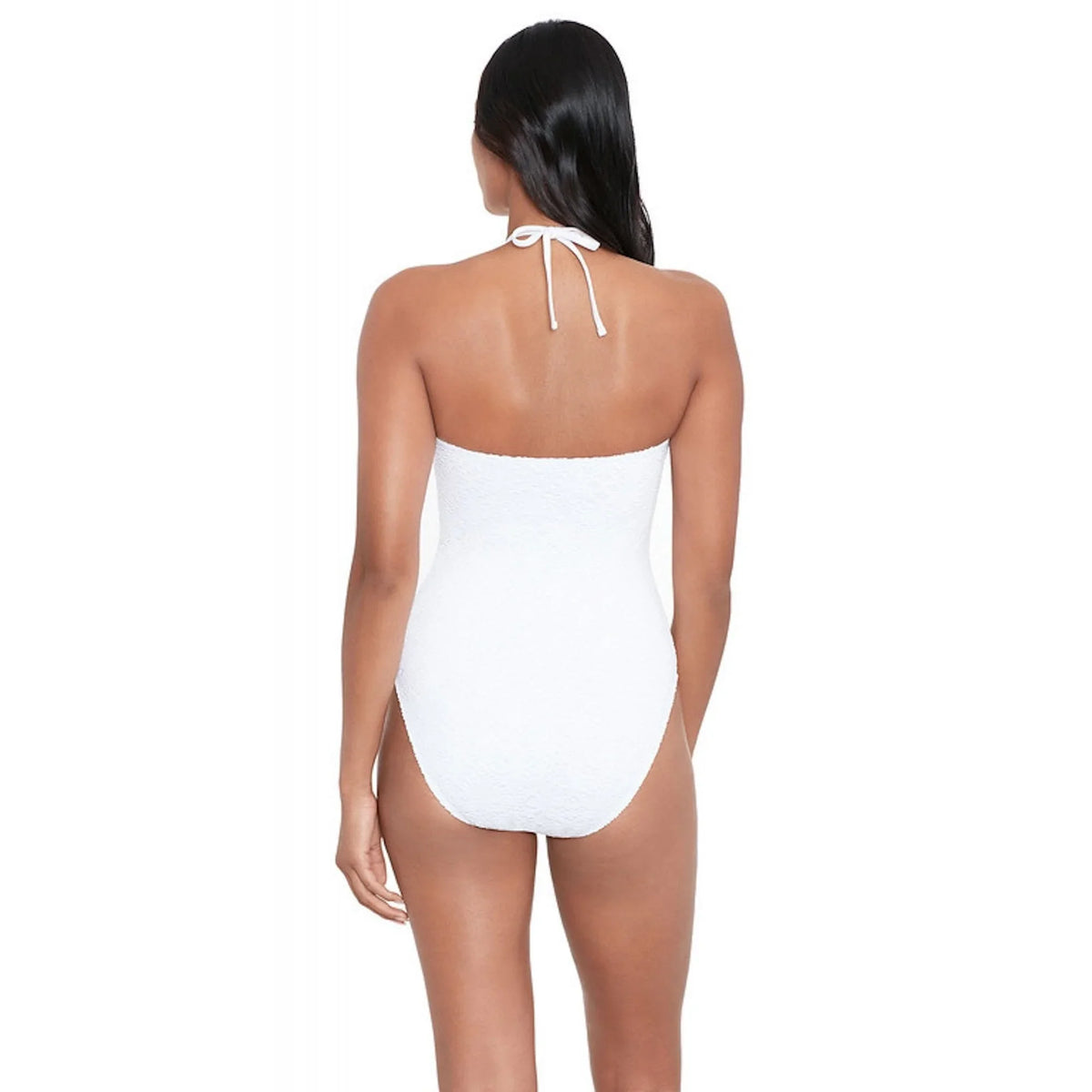 4 – One–Piece Ring Lauren New White Release Size Ralph Women's Crochet Bandeau LAUREN