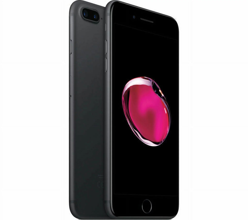 (Refurbished) 7 128GB, Apple Unlocked Plus – – Release iPhone GSM New Restored Black
